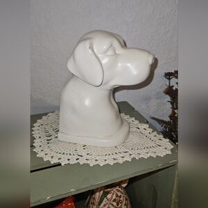 Dog Head Bookend